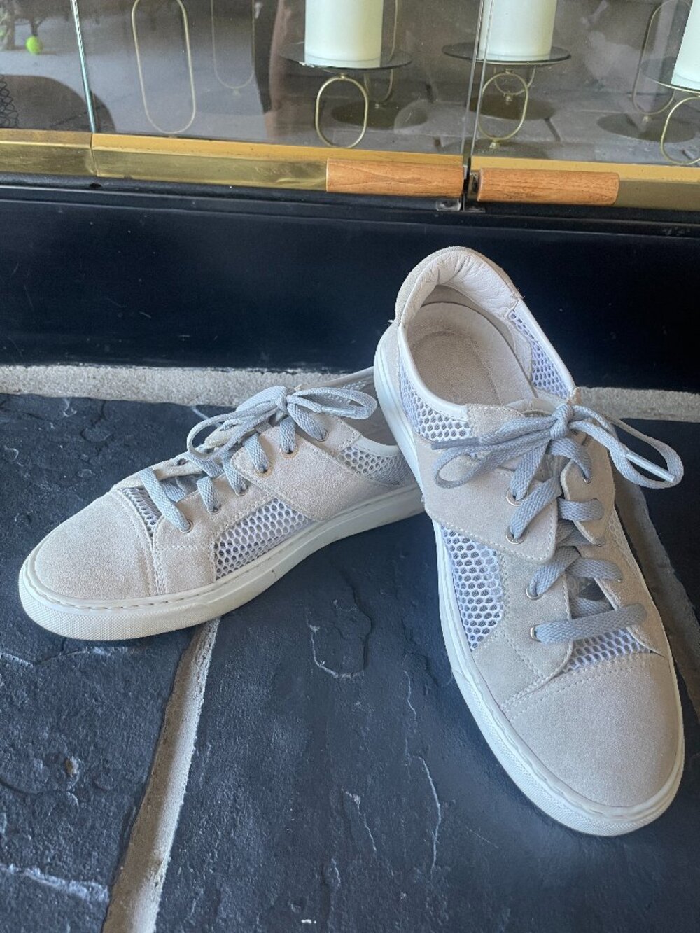 Authentic Chanel Mesh Low Top Sneakers